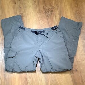 REI Co-op Women’s Hiking Pants Size 2 Gray UPF 30+ Outdoor Cargo Pants